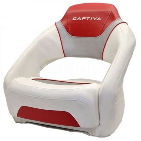 Find Rinker 216 Captiva Oem Red White Silver Boat Bolster Seat