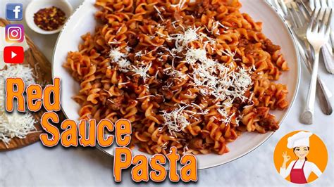 Red Sauce Pasta घर पर आसान तरीके से बनाये पास्ता Indian Style Pasta Red Sauce Hungry Girl