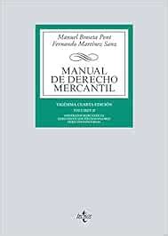 Manual De Derecho Mercantil Vol Ii Contratos Mercantiles Derecho De