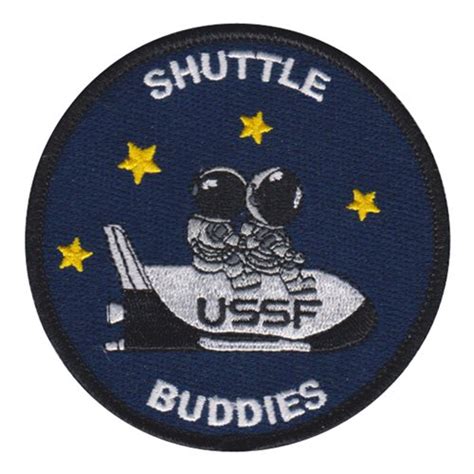 Ussf Shuttle Buddies Patch United States Space Force Patches