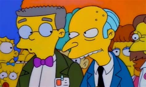 Vjbrendan The Simpsons Smithers To Finally Come Out As Gay Producer Reveals