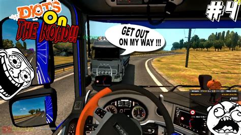 Euro Truck Simulator 2 Multiplayer Idiots On The Road Crash