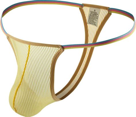 Dimgut Men S Sexy Underwear Transparent Bikini Mesh Thongs String Briefs Shopstyle