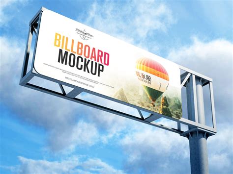 Free Pro Outdoor Advertisement Billboard Mockup Design - Mockup Planet