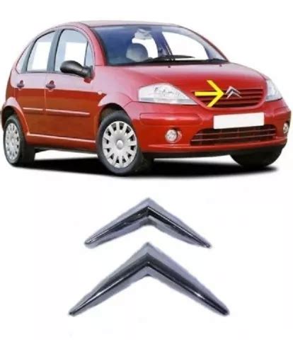 Insignia Logo Cromado Parrilla Citroen C A Os Al Env O Gratis