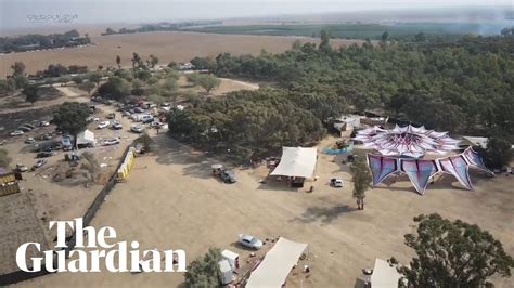 Israel Drone Footage Shows Aftermath Of Tribe Of Nova Music Festival Attack The Global Herald