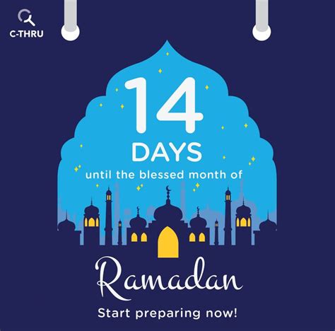 Countdown Ramadan Days Blessed Holymonth Countdown Quotes