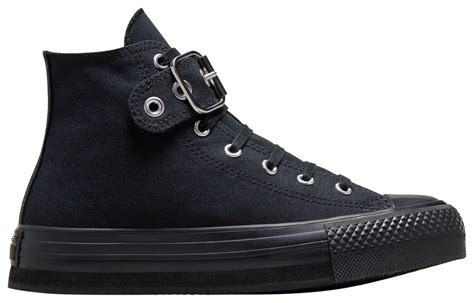 Converse Girls Chuck Taylor All Star Eva Lift Meta Noir - Girls' Grade ...