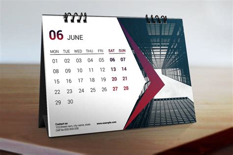 table calendar 2020 design - Steven Ball