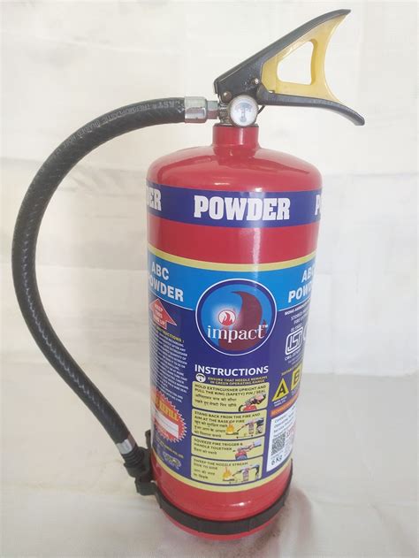 Buy Impact 6 Kg ABC Type Fire Extinguisher Online In India At Best Prices