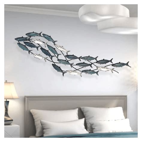 Metal Fish Wall Art Mancavia