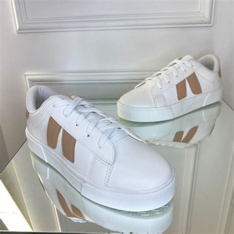 TÊNIS DETALHE LATERAL NUDE VIH 1682608