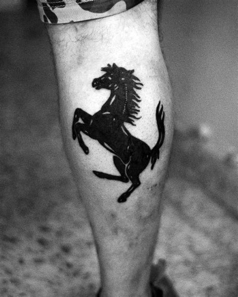 50 Ferrari Tattoo Ideas For Men Italian Sports Car Designs