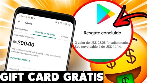 Como Ganhar Gift Card de Graça na Google Play Store Grátis Rápido