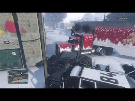 Gta Online Travesuras Navide As Por Fin Detuvimos Al Hauler Festivo