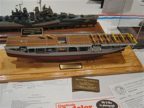 Model Ship: USS Langley CV-1 by Roger Torgeson - Grandpa's Cabinets