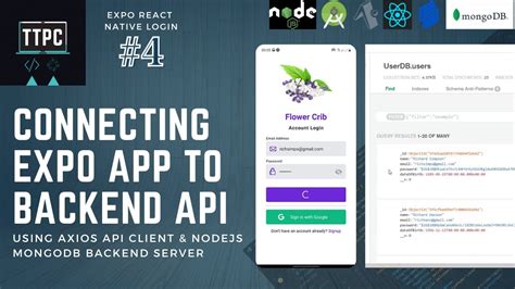 Connecting React Native App To NodeJS Backend API Expo React Native