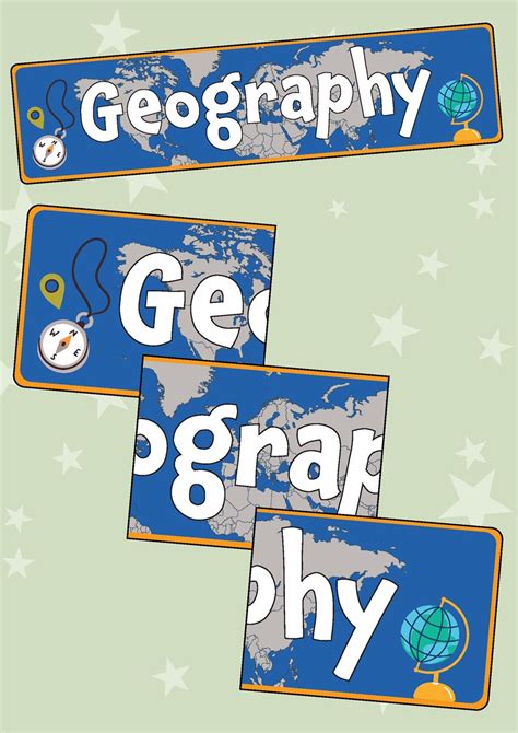 Geography — Banner | CGP Plus