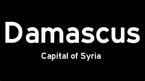 Damascus is the capital of Syria by HispaniolaNewGuinea on DeviantArt