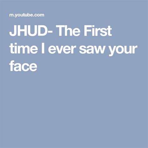 JHUD The First Time I Ever Saw Your Face Jennifer Hudson Face