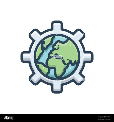 Globalization symbol Cut Out Stock Images & Pictures - Alamy