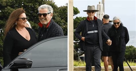 Pierce Brosnan Turns 70 Actor Treats Wife And Mom To Lunch At Nobu On