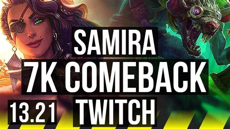 Samira Alistar Vs Twitch Shaco Adc Comeback Games