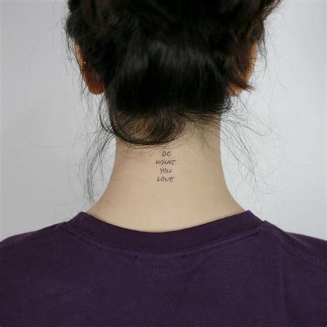 20 Back of the neck tattoo ideas to tempt you