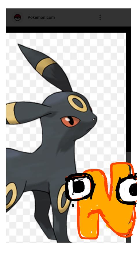 N meets Umbreon : r/alphabetfriends