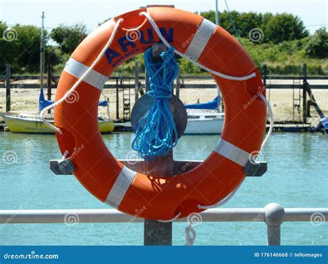 Lifebuoy By The River Arun Editorial Stock Photo Image Of Lifeguard