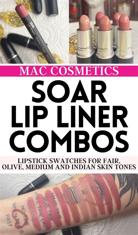 10 Gorgeous MAC Soar Lip Liner & Lipstick Combos (Swatches) in 2024 ...