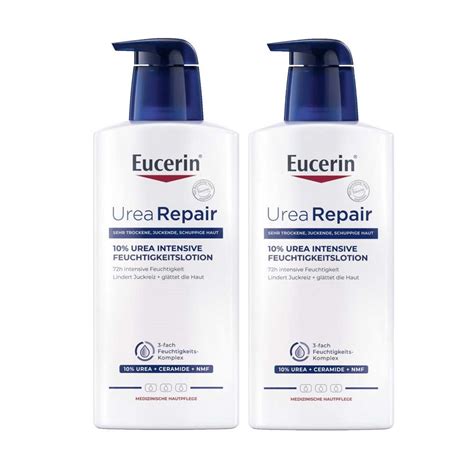 Eucerin® UreaRepair PLUS Lotion 10 % 2x400 ml - Shop Apotheke