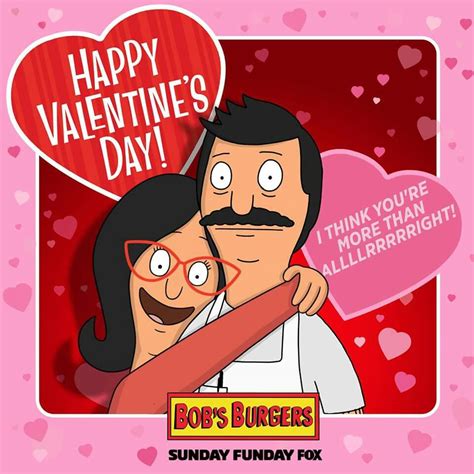 Bob S Burgers Valentine Linda And Bob Belcher Bobs Burgers Bobs Burgers Funny Nerdy Valentines