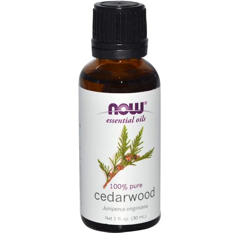 Now Essential Oils Cedarwood 1oz 30ml Natural Oil Bar