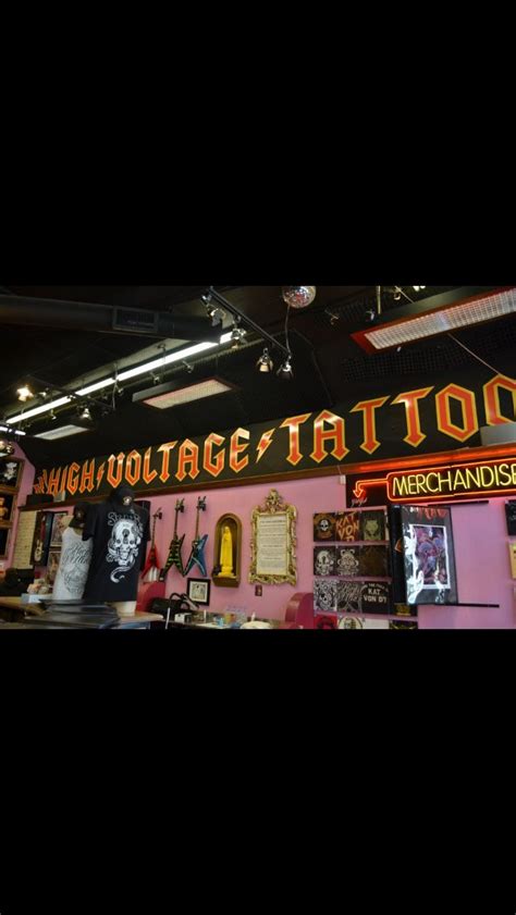 High Voltage Tattoo Katvond Tattoos LA Hard Nails Kat Von D Nail