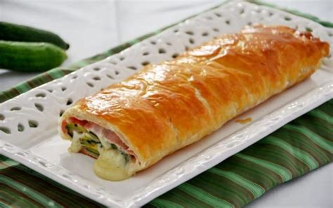 Feuillet Aux Courgettes Jambon Cru Et Mozzarella Toutes Recettes