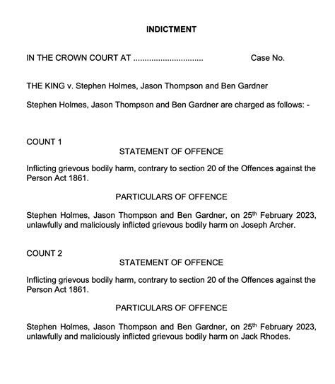 The Indictment Defence Barrister Co Uk