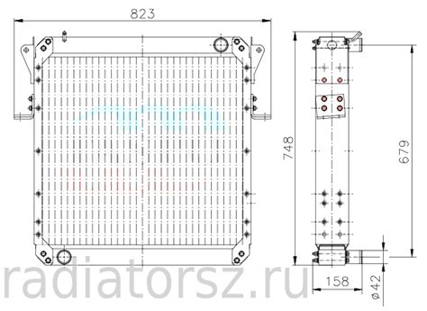 Радиатор Зубренок,купить,437030-1301010-002,радиатор МАЗ-4370,аналог ...