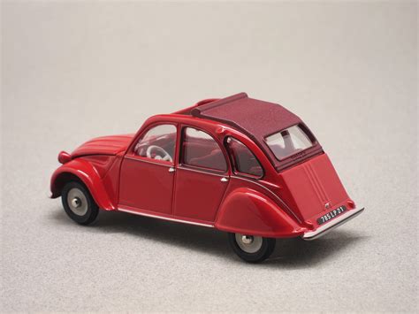 Citroën 2CV AZL red Norev 1 43 Minicarweb