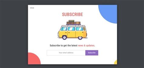 Css Newsletter Form Top Css Subscribe Form Examples