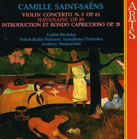 Camille Saint Saens Violinkonzert Nr 3 CD Jpc