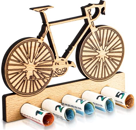 Amazon De DARO Design Rennrad Geldgeschenk Holz