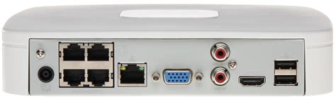 NVR NVR4104 P EI 4 CHANNELS 4 PoE WizSense DAHUA 4 Channel Delta