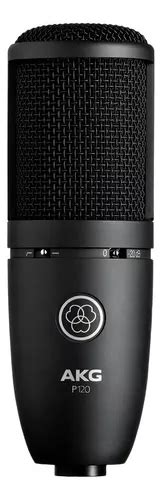 Microfone AKG P120 Condensador Cardioide Cor Preto