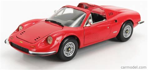 Mattel Hot Wheels R Scale Ferrari Dino Gts Spider Red