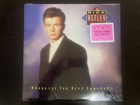 Yahooオークション Rick Astley Whenever You Need Somebody Usオリ