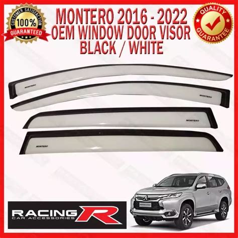 Montero Sport To Injection Window Door Rain Visor Tone