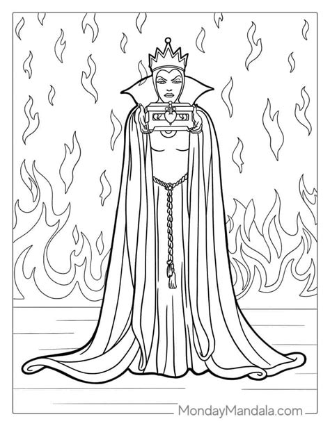 26 Snow White Coloring Pages Free PDF Printables