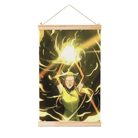 The Legend Of Vox Machina Poster Canvas Wooden Shaft Hanging Poster