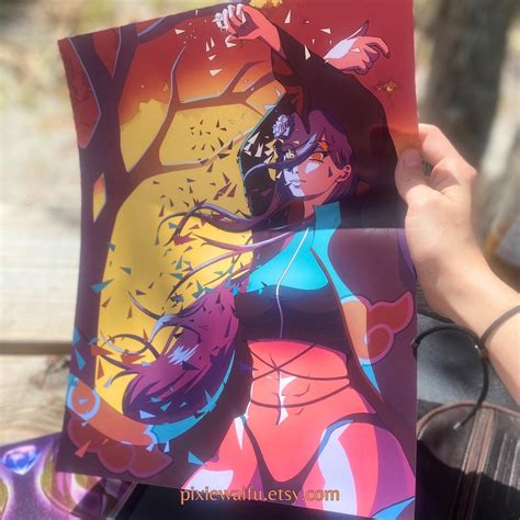 Sexy Big Boob Women Poster Etsy